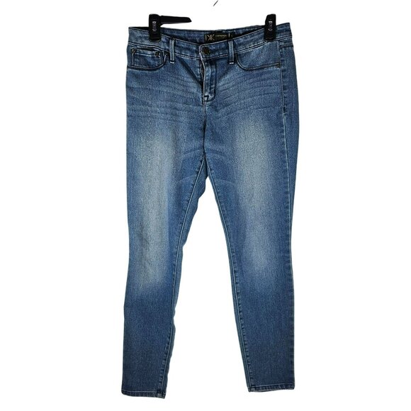 Kardashian Kollection Kourtney Jeggings Women's Size 8 Stretch Denim Medium Blue - Picture 1 of 10